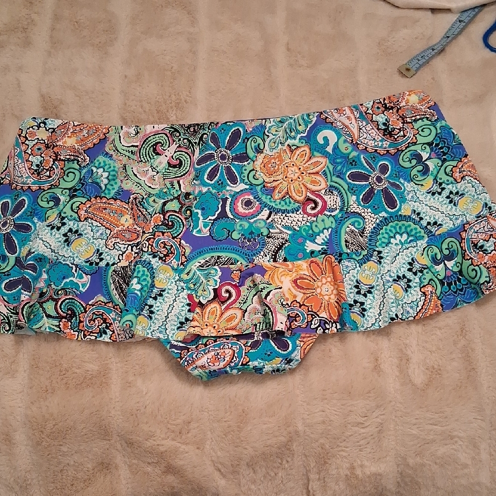Colorful Paisley Bikini Bottoms - Picture 3 of 8